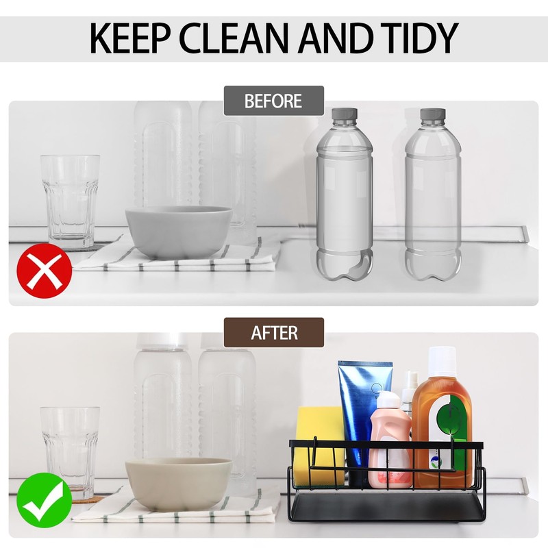 Sink Organiser, Kitchen Organiser, Sink Organiser, Kitchen Sink Caddy Organiser,