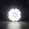 Partsam 2Pcs 7" Round White LED Backup Lights 17 LED