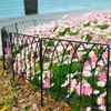 SCENDOR 5 Pack Decorative Fence Metal Garden Fence 16in x