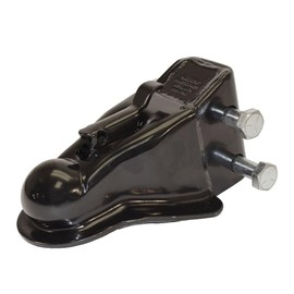 RIGID HITCH INCORPORATED 2" Adjustable Coupler, 8K Capacity (RHI-0009), Channel Mount, Black