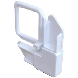 5/16" Outside Window Screen Corner with Pull Tab, White, 20 Pack