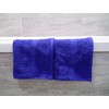 Lex's Linens Pack of 2 100% Combed Cotton Royal Blue