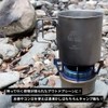 TITAN MANIA Alcohol Stove, Titanium, Ultra Lightweight, Durable, Burner, Compact,