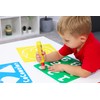 Toyland® Cocomelon Jumbo Chalk & Stencil Art Set - Easy