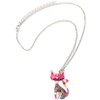 BONSNY Statement Enamel Alloy Chain Cat Necklaces Pendant Original Design