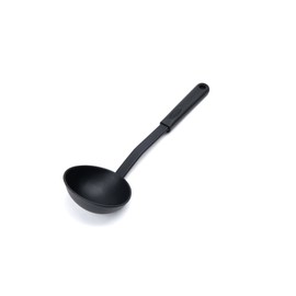 Fox Run Nylon Ladle, 12 x 3.75 x 1.25 inches, Black