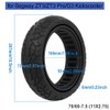 RidTianTek 70/60-7.5 Solid Tire for Segway Ninebot Max G3/ZT3/ZT3 Pro