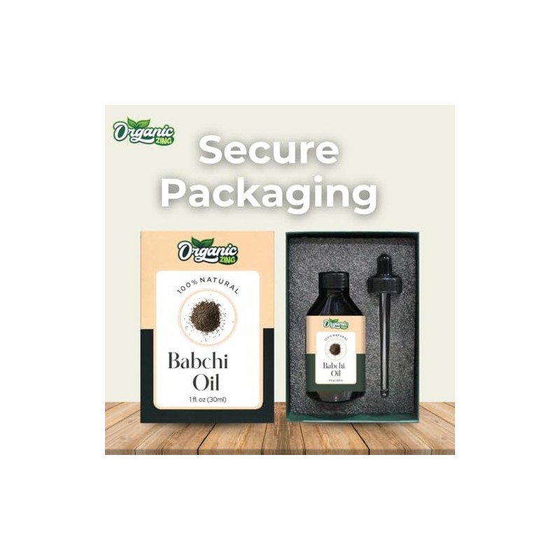 ORGANIC ZING Organic Zing Top Selling Oils. (30ml, Babchi)