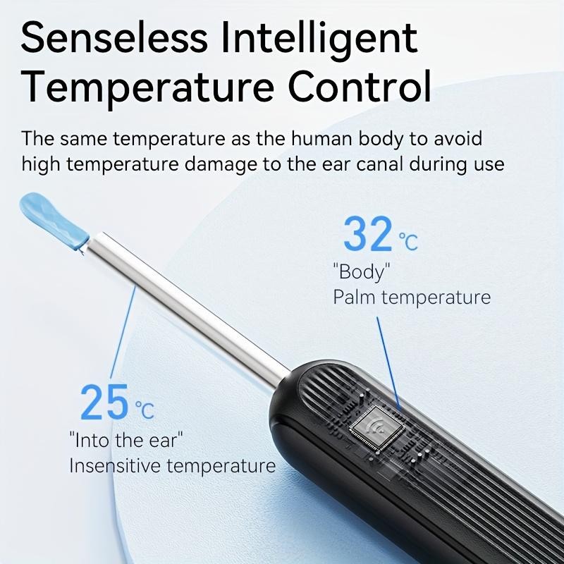 6-in-1 Wireless Earwax Removal Kit with Camera and Light, 6pcs
