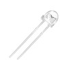 CHANZON 100 pcs 5mm Yellow Straw Hat LED Diode Lights