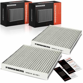 Frankberg 2x Cabin Air Filter Pollen Filter with Activated Carbon Compatible with Transit FB FC FD FS FZ Transit FA FF FM FN Transit Tourneo Transit V363 FED FFD Replace# LAK859