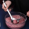2Pcs Cactus Peeler Spoon, Stainless Steel Rice Meat Dumplings Spoon