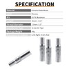 Car Valve Stem Extenders 4cm, 4 Pcs Screw-on Tire Valve