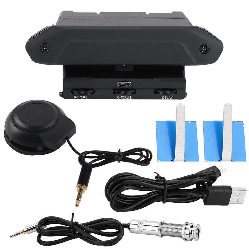 Flanger FR2 Resonance Pickup Guitar Pickup for Acoustic Guitar Multi