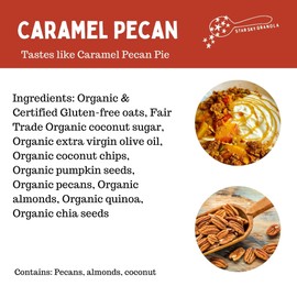 Star Sky Granola Pack of 5 (CARAMEL PECAN & ALMOND GRANOLA)