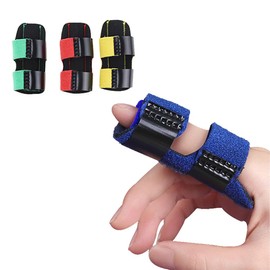 ZKSXOA Finger Splints, Pack of 4 Improved Finger Support Snap Finger Splint Finger Protection with Full Cover Finger Bandage Finger Support for Arthritis & Broken Immobilisation