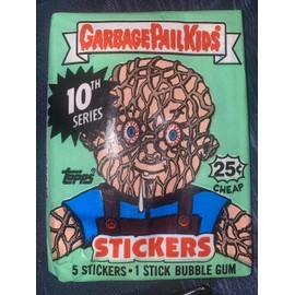 Topps Series 10 Garbage Pail Kids Trading Cards Unopened Wax Pack