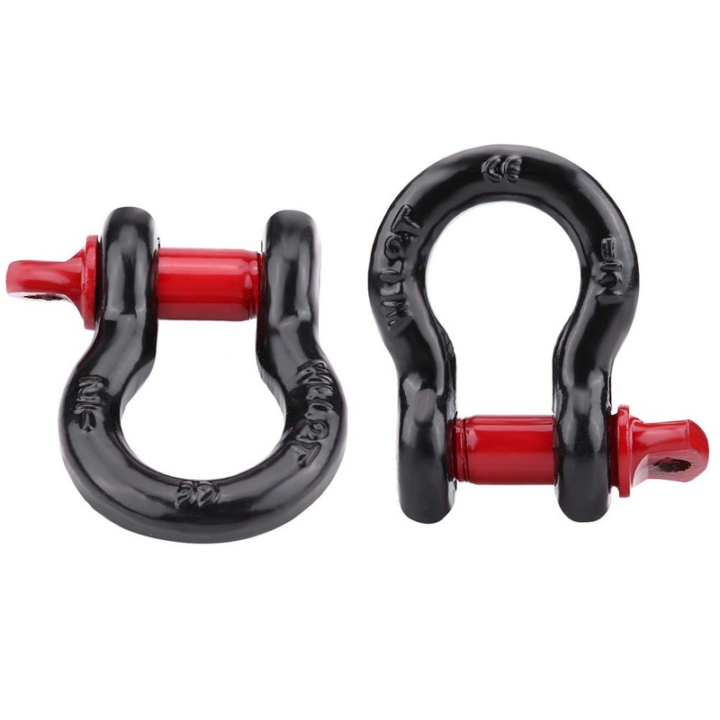 EVGATSAUTO Shackle Bracket, Galvanised High Performance Shackle D Ring 2T/4400