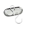Pattern S ring Silver 5ea