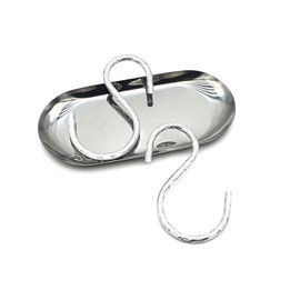 Pattern S ring Silver 5ea