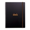 RHODIA 119930C - Spiral Notebook (Full Bound) Probook Black A4+|Small