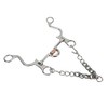 Pelham Horse bit, bocado de Cobre de Acero Inoxidable para