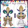 22 Pcs Mardi Gras Tree Decoration Set Mardi Gras Ornaments