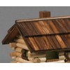 Dregano Log Cabin Incense Smoker Made in Germany