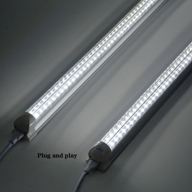 1FT T5 T8 LED Lamp Connecting Cords, Dual-Ended Connector Cable