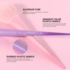 Docolor 17-Piece Makeup Brush Set, Pink Make-Up Brush Set, Includes