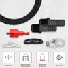 Water Butt Connector Kit, 1m Flexible Connection Hose, 2PCS Water