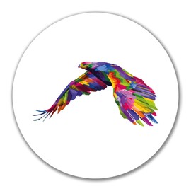 Huuraa Sticker Eagle Colourful Gift 10 cm Eagle Gift Idea