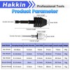 Hakkin 5Pcs Keyless Drill Chuck for Impact Driver, 1/4" Hex