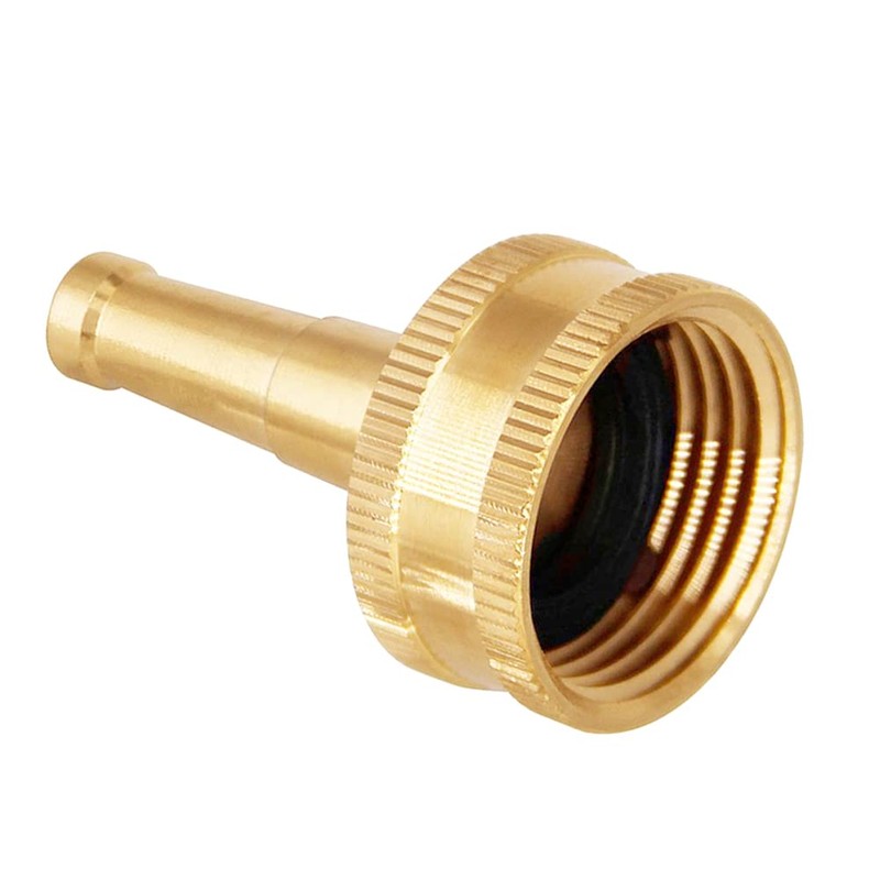 Joywayus Heavy Duty Brass High Pressure Jet Nozzle with Shut-off