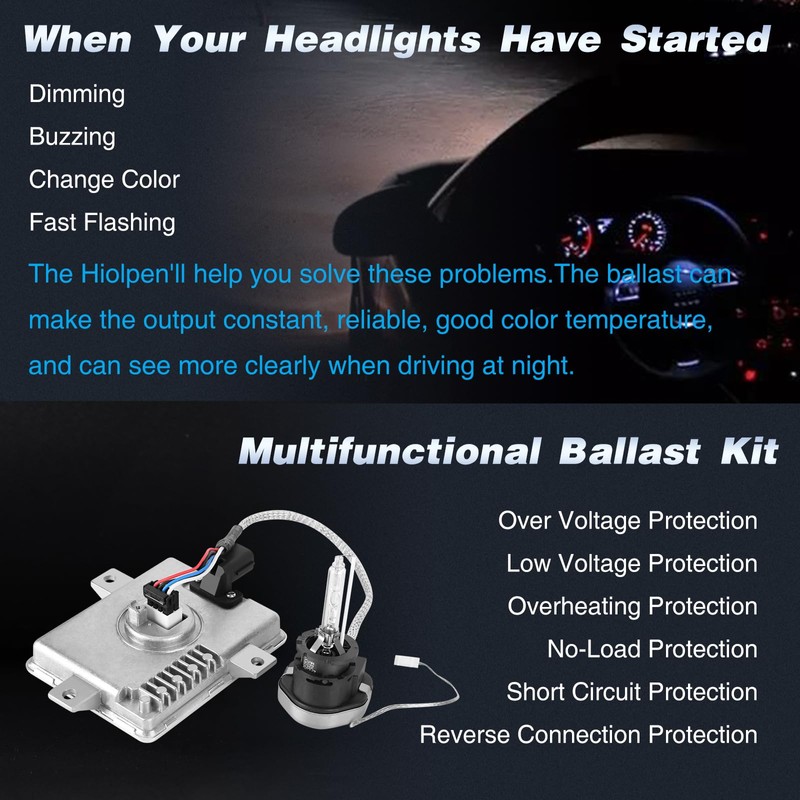 Headlight Control Module, Ballast Headlight Modul, Xenon HID Ballast with