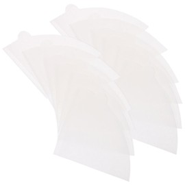 LALAFINA 100Pcs Espresso Filtering Papers Cone Shaped Coffee Filters for Cups Designed for Coffee Makers Easy to Use Filters Oils Micro Particles for Coffee