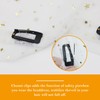 Luwrevc Chunni Clips with Safety Pins, 12Pcs Teeth Strong Dupatta