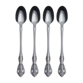 Stainless Steel Michelangelo Tall Drink Spoon [Set of 4]