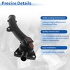 X AUTOHAUX Plastic Engine Coolant Thermostat Housing Assembly for Lexus