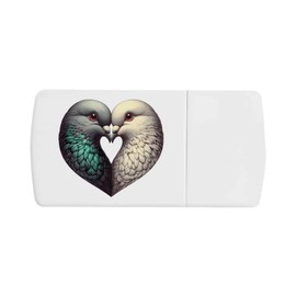 'Lovey Dovey' Pill Box with Tablet Splitter (PI00032820)