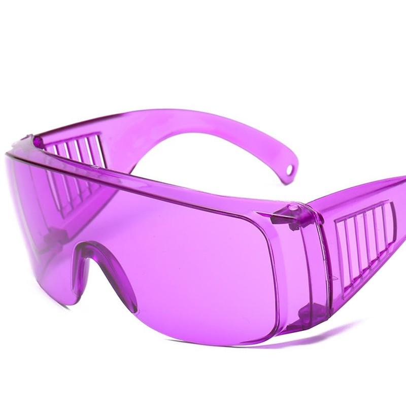 TopHomer Safety Glasses, Protective Lab Goggles UV Resistant Safety-Over Spectacles