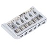 Hardtail Bridge with Saddles Metal 6 String Fixed Replacement for