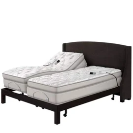 Royal Bliss Split California King Sheet Set - 1900 Ultra-Soft Microfiber Split Cal King Bed Sheets -Double Brushed -Deep Pockets - Easy Fit - 5 Piece Set -Bed Sheets (Split Cal King, Dark Gray)