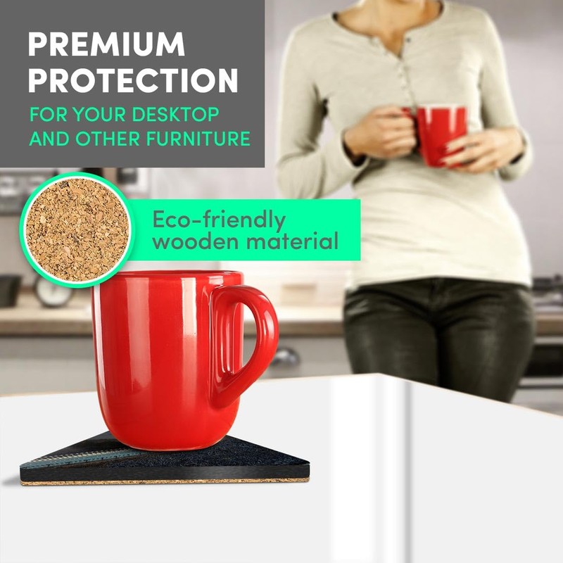 1 x Triangle Coaster - Atlantic Ocean Road Norway Cork