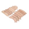 Wooden Train Track Set for Toddlers Assembly Kit Building Toys