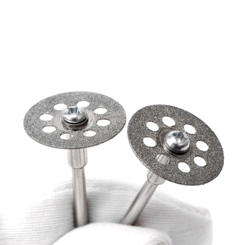 ChilternCasa 25mm 1" Diamond Cutting Wheel, 3mm 1/8 Inch Mandrel