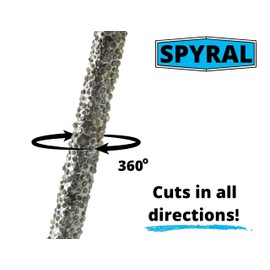 Diamond Coated Round Hacksaw Blade, (2 pcs)