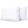 Comfort Beddings Premium Quality White Pillowcases 100% Cotton Blend White
