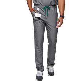 FIGS Cairo Cargo Scrub Pants for Men – Graphite, Tall XL