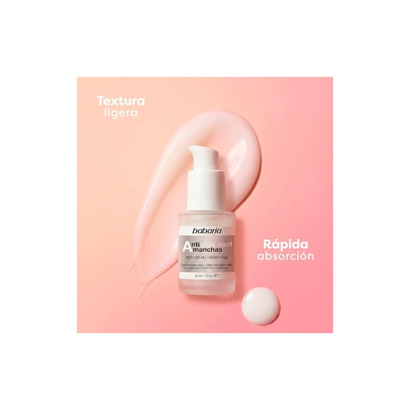 Babaria Serum Inteligente Antimanchas, Blanco, 30 Mililitros